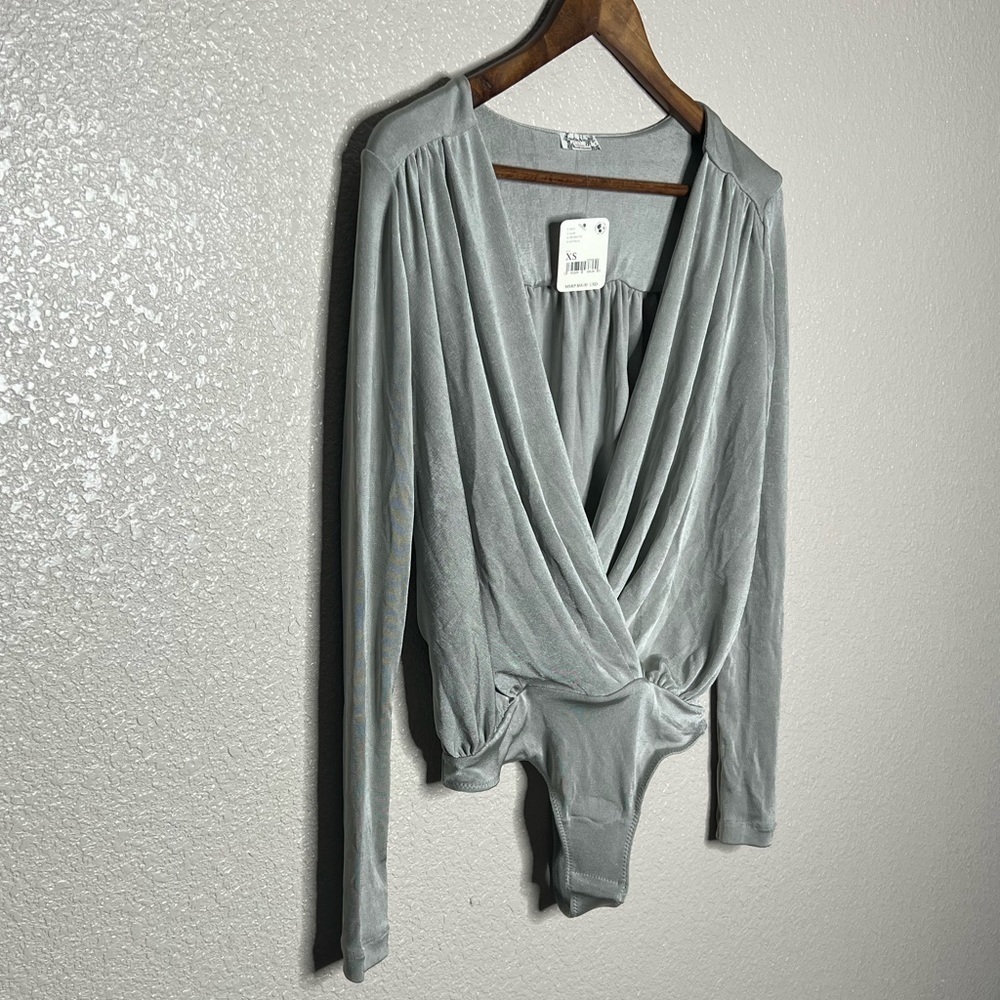 Free People Turnt Bodysuit Long Sleeve - Picture 4 of 8